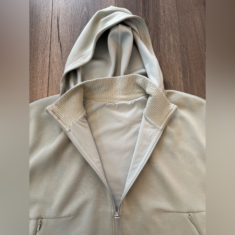 Lululemon Soft Oversized Zip Hoodie in Green Fern Size XL/XXL - Picture 4 of 13